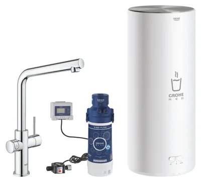 Immagine prodotto di CASA39 Grohe Red II Depuratore Acqua Miscelatore lavello cucina canna alta 30325001