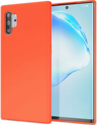 Image de Housse de téléphone portable NALIA Neon pour Galaxy Note10+ / 10+ 5G, Soft case & silicone Bumper Orange