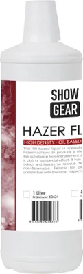 Produktbild von Showgear Hazer Fluid 1 Liter - auf Ölbasis