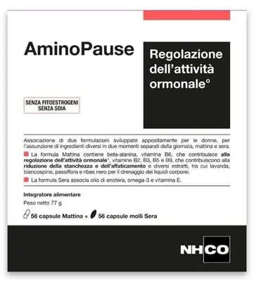 Immagine prodotto di Nhco Aminopause 56 Capsule + 56 Capsule