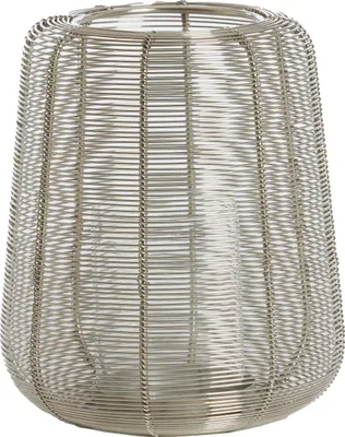 Produktbild von Light & Living - Laterne ADETA - Ø18x21cm - Silber