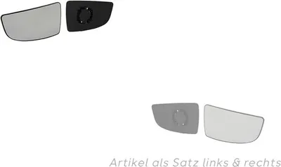 Produktbild von Johns, Spiegelglas passend für Ford Transit 13 08/13- Set links & rechts unten 1855102 1823997 1855103 BK3117C718AB 1855103 1823988 1823997 BK3117C70