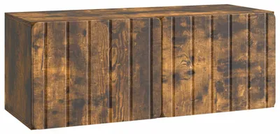 Immagine prodotto di vidaXL Mobile TV da parete, 78,5 x 31 x 30 cm, effetto rovere fumé