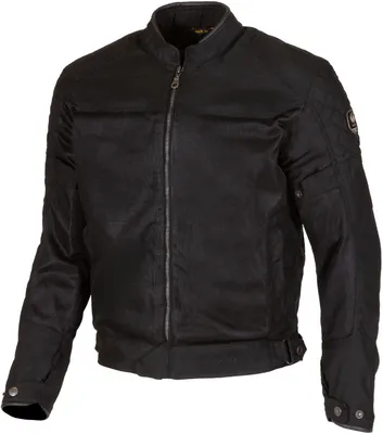 Produktbild von Merlin Waltham D3O Cotec Air perforierte Motorrad Textiljacke, schwarz, XL