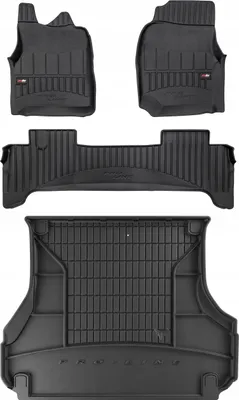 Immagine prodotto di Set di tappetini in gomma 3D per Toyota Land Cruiser J100, dal 1998 al 2007