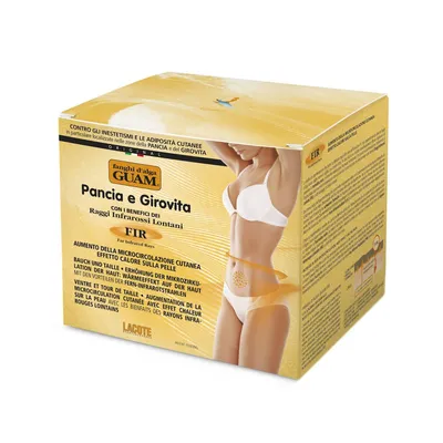 Produktbild von GUAM Algenfango Bauch und Hüfte - Reduziert Fett, Strafft Haut & Bekämpft Cellulite, 500g (811-1)