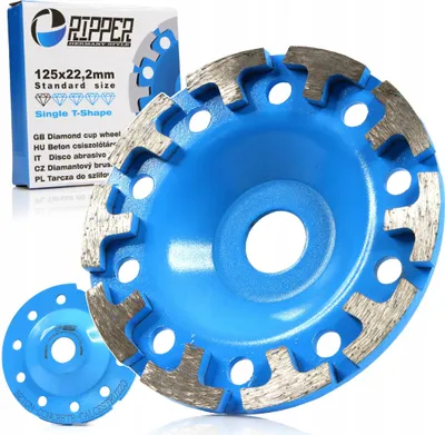 Obrázek produktu pro RIPPER Kotouč brusný diamantový na beton 125 mm, 22,2 mm SINGLE-T M90903