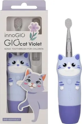 Produktbild von InnoGIO GIOcat Violet Elektronische Schallzahnbürste