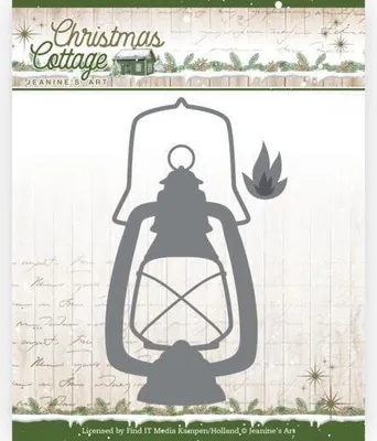 Produktbild von Stanzschablone - Jeanines Art - Christmas Cottage - Laterne