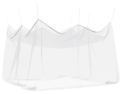 Produktbild von vidaXL Garten Mücken Netz 156 Mesh Weiß 4 x 4 x 2,5 m Polyester