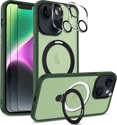 Produktbild von Hybrid Luxury Case mit Glas für iPhone 13 für MagSafe Schutzhülle