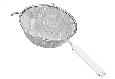 Produktbild von METALTEX Sieb fein, 10 cm, Drahtgriff mit Kunststoffeinlage, verzinnt