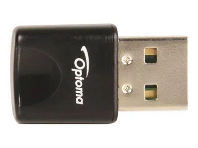 Produktbild von Optoma WUSB, WLAN USB-Adapter, Optoma, Schwarz, 16 mm, 29 mm, 7 mm