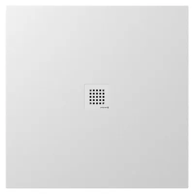 Obrázek produktu pro Sprchová vanička TRENECA z litého mramoru, 90 x 90 cm, matná bílá