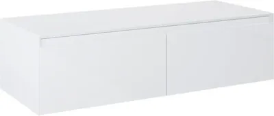 Obrázok produktu pre Kúpeľňová skrinka nízka Jungborn DECEM biela 1200 x 319 x 458 mm 169108