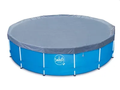 Produktbild von Swing Abdeckplane für Metal Frame Pools, rund, 3,66 m