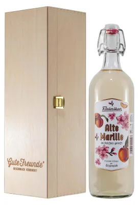 Produktbild von Raunikar Alte Marille Obstbrand mit Geschenk-HK