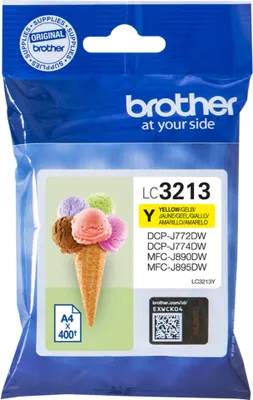 Immagine prodotto di Brother LC3213Y Cartuccia d'inchiostro XL Giallo, 400 pagine