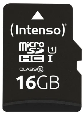 Produktbild von Intenso microSD UHS-I Performance 16GB