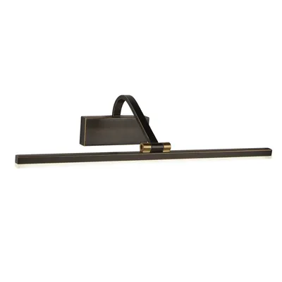 Produktbild von Bilbao Moderne Wandleuchte Stahl Schwarz Polycarbonat Gold Led 14W 3000K