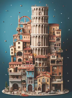 Image de Puzzle ANATOLIEN Pise 1000 pièces