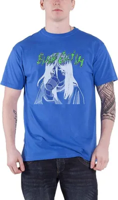 Obrázek produktu pro Billie Eilish - Tričko pánské/dámské uni RO4481 (L) (Modrá)