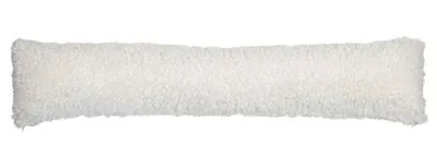 Imagen del producto de Mars & More: Burlete para puertas y ventanas, diseño osito, color blanco, 20x90 cm