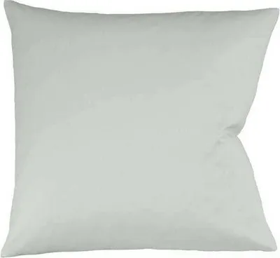 Produktbild von fleuresse Mako Satin Kissenbezug Colours Uni 40x40 cm Silber