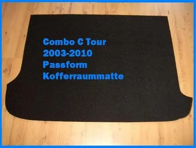 Produktbild von Kofferraummatte Teppich  Matte passend für Opel Combo C Tour 2003-2010