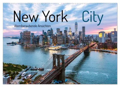 Produktbild von New York City - Atemberaubende Ansichten (Wandkalender 2027 DIN A2 quer), CALVENDO Monatskalender