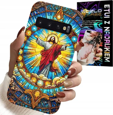 Produktbild von Fall Für Samsung Galaxy S10 - Jesus Christentum Religion + Folie