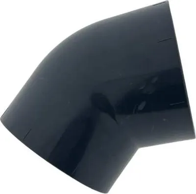Produktbild von Winkel für PVC Löschwassersaugleitung DN 125 PVC , 45°, glatt auf glatt
