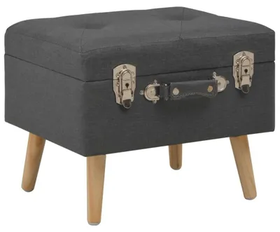 Image de Pouf rembourré avec espace de rangement