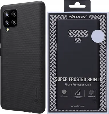 Produktbild von Nillkin Fall Fall mit Ständer für Samsung Galaxy A42 Schwarz