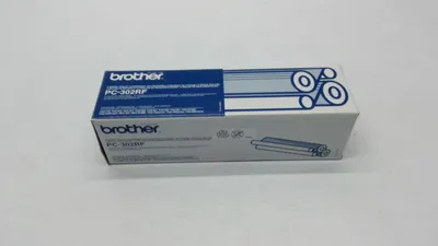 Produktbild von Brother PC-302RF, Fax-Farbband, 235 Seiten, Schwarz, Brother FAX-910, FAX-917, FAX-920, FAX-930, FAX-940, Wärmeübertragung, 2 Stück(e)