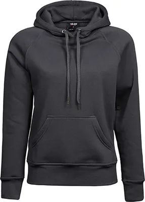 Produktbild von Tee Jays 5431 | Ladies Hooded Sweat - Farbe: Dark Grey (Solid) - Größe: XXL