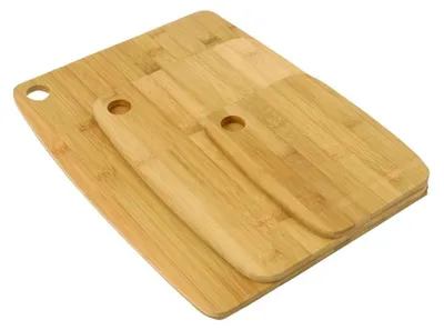 Immagine prodotto di Solidchoice - Set di 3 taglieri in bambù