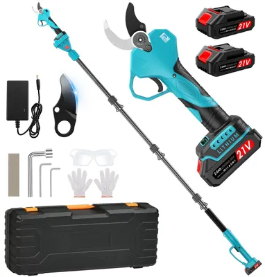 Elektrische Gartenschere 21 V 4000 mAh, Öffnung 50 mm, 2 Akkus