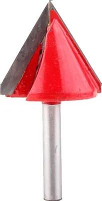Produktbild von 1/4"-Schaft-Fräser zum Gravieren von V-förmigen Nuten, Holzbearbeitungsfräser, Trimm- und Fasenfräser