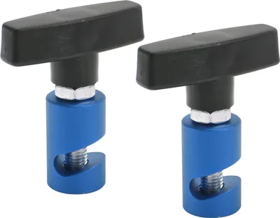 Image de 2pcs Lift Support Clamp Hood Strut Clamp and Spark Plug Caliper 2 in 1 Tool for Car Hood Tailgate Blue (Pince de support de levage pour capot et hayon)