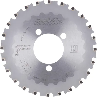 Produktbild von Makita Sägeblatt EFFICUT 110x1,5x34, 24Z Metall