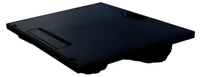 Produktbild von Höhenverstellbares Laptopkissen für maximal 15,6 Zoll - Tragbarer Laptoptisch für Reisen, Arbeit und Zuhause