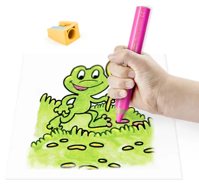 Obrázek produktu pro Staedtler 140 C4P1, Měkké, Zelená, Oranžová, Růžová, Žlutá, 4 kusů