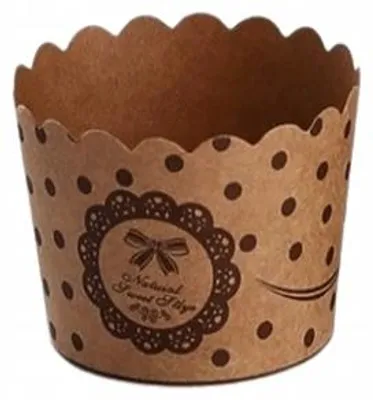 Produktbild von Elhandel Papierförmchen für Muffins und Cupcakes, 6 Stück