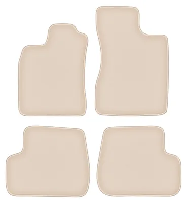 Image de Tapis de sol en moquette pour Renault Twingo I 1993-2006 (à hayon) – jeu 4 pièces, beiges, sur mesure – Wielganizator FORTUNA