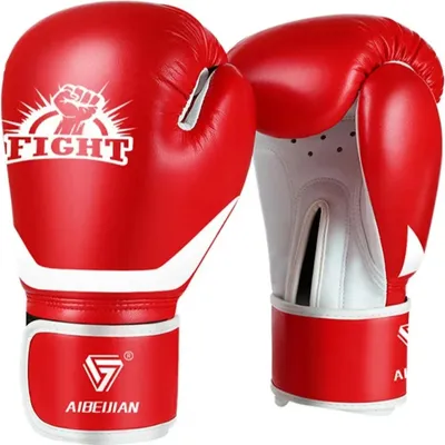 Produktbild von Professionelle Boxhandschuhe Polyurethanfür MMA, Muay Thai, Boxen – mit Handgelenkschutz