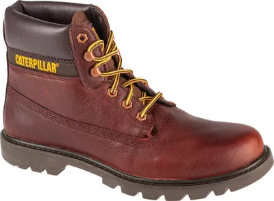 Caterpillar Herren Sicherheitsstiefel Exposition 4.5 – Braun, Größe 46, Rutschfeste Sohle
