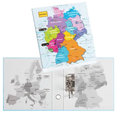 Produktbild von PAGNA Motivordner "Deutschland" DIN A4 Rückenbreite: 75 mm
