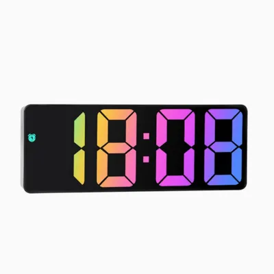 Produktbild von Digitale Wecker mit LED-Display,Einfache Bedienung,Perfekte Nachttischuhr für Zuhause,Büro,Reisen