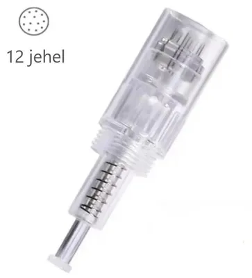 Produktbild von Dermapen-Kartusche für Mesotherapie, 12 Nadeln, 10er-Set – Einschraub